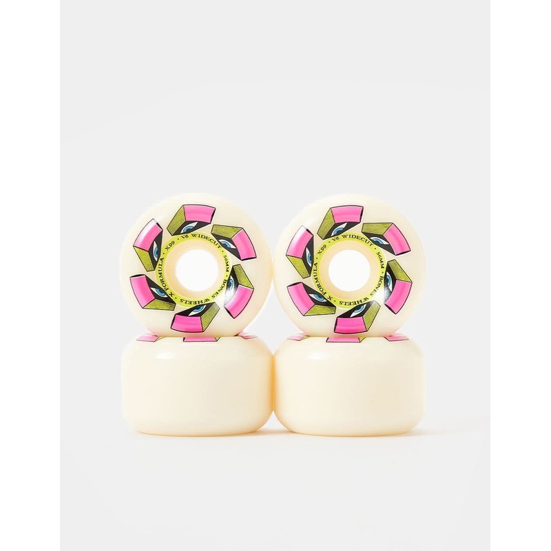 Bones Look Book X-Formula V6 Widecut 99a Skateboard Wheels