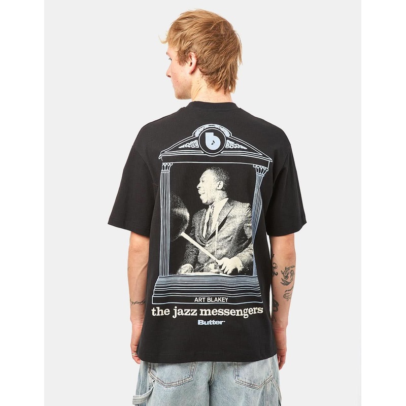 Butter Goods x Blue Note Jazz Messengers T-Shirt – Black