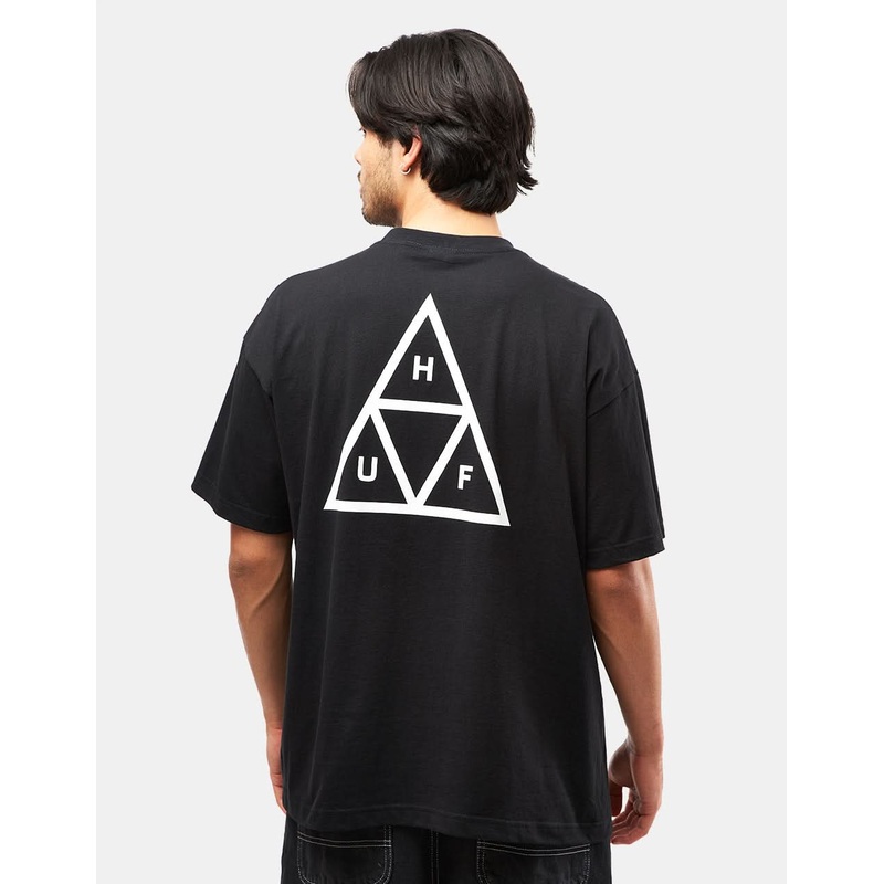 HUF Set Triple Triangle T-Shirt – Black