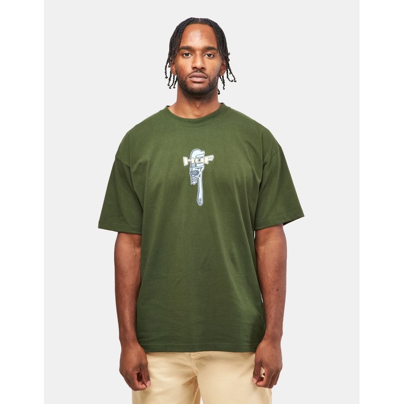 HUF Vise T-Shirt – Hunter Green
