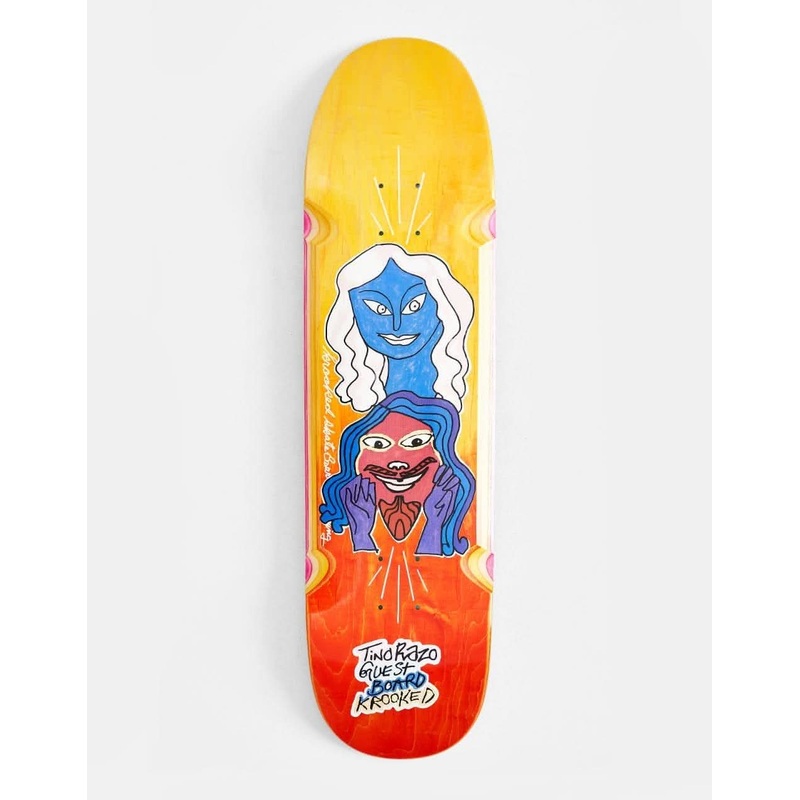 Krooked Tino Razo Guest Skateboard Deck – 8.62″