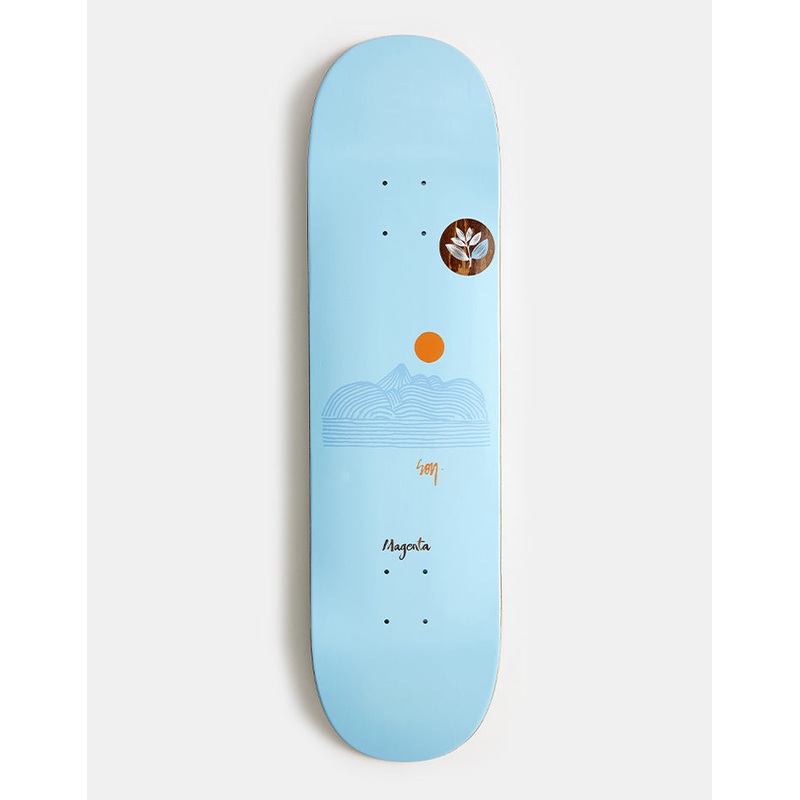 Magenta Soy Solstice Skateboard Deck – 8.25