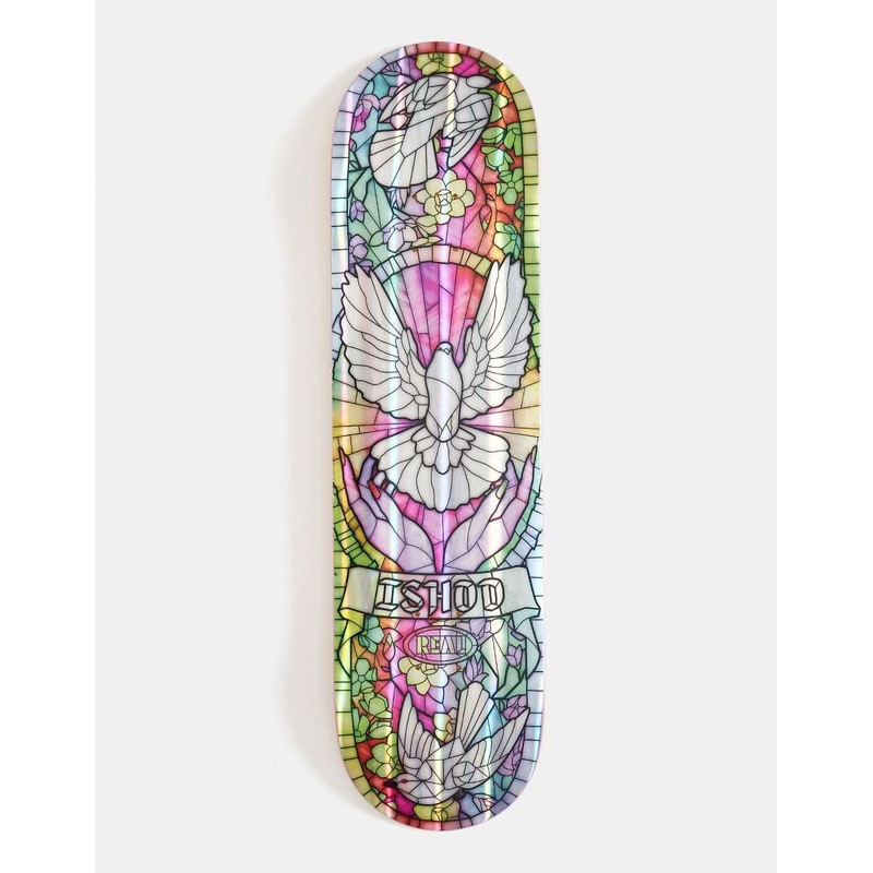 Real Ishod Holographic Cathedral ‘EASY RIDER’ ‘TWIN TAIL’ Skateboard Deck – 8.25″
