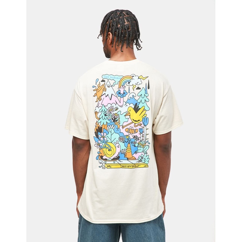 Santa Cruz x Skate Like A Girl T-Shirt – Natural