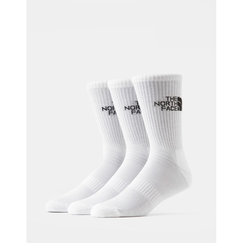 The North Face Multi Sport Cush Crew 3-Pack Socks – TNF White