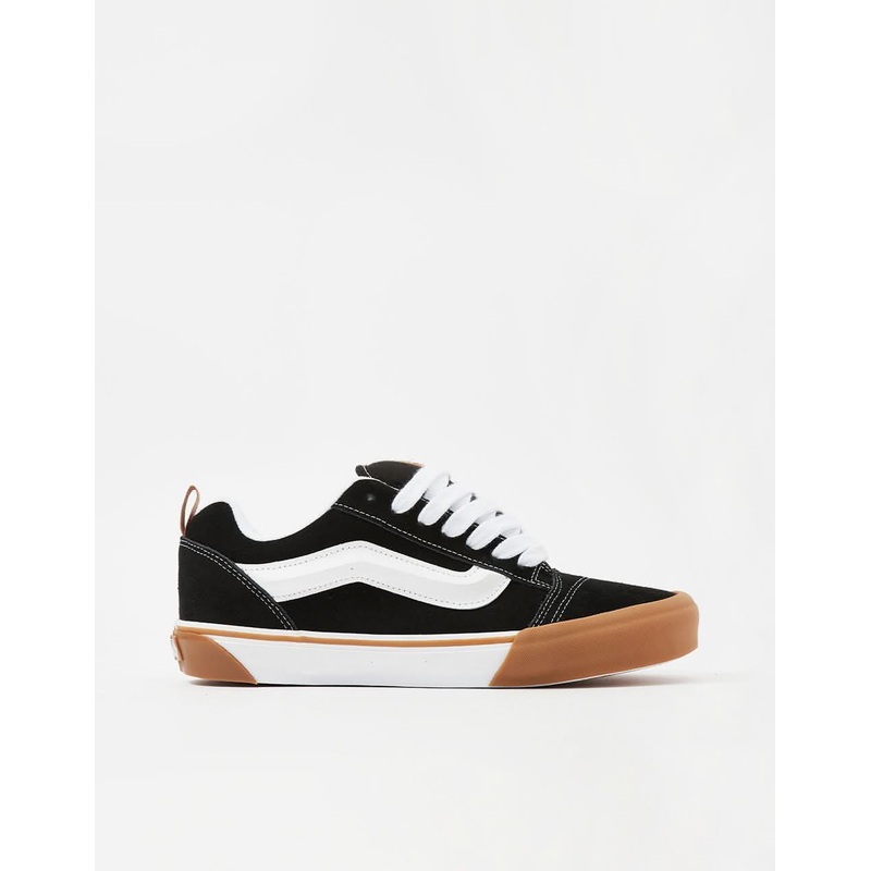 Vans Knu Skool Shoes – (Gum Bumper) Black
