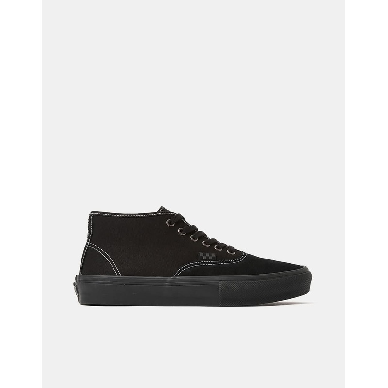 Vans Skate Authentic Mid Shoes – Blackout