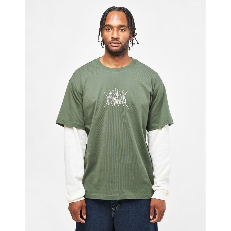 Welcome Chasm Layered L/S T-Shirt – Ivy
