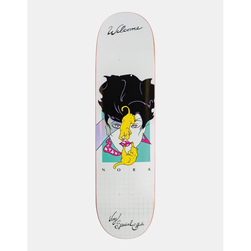 Welcome Nora Special Effects Skateboard Deck – 8.25″