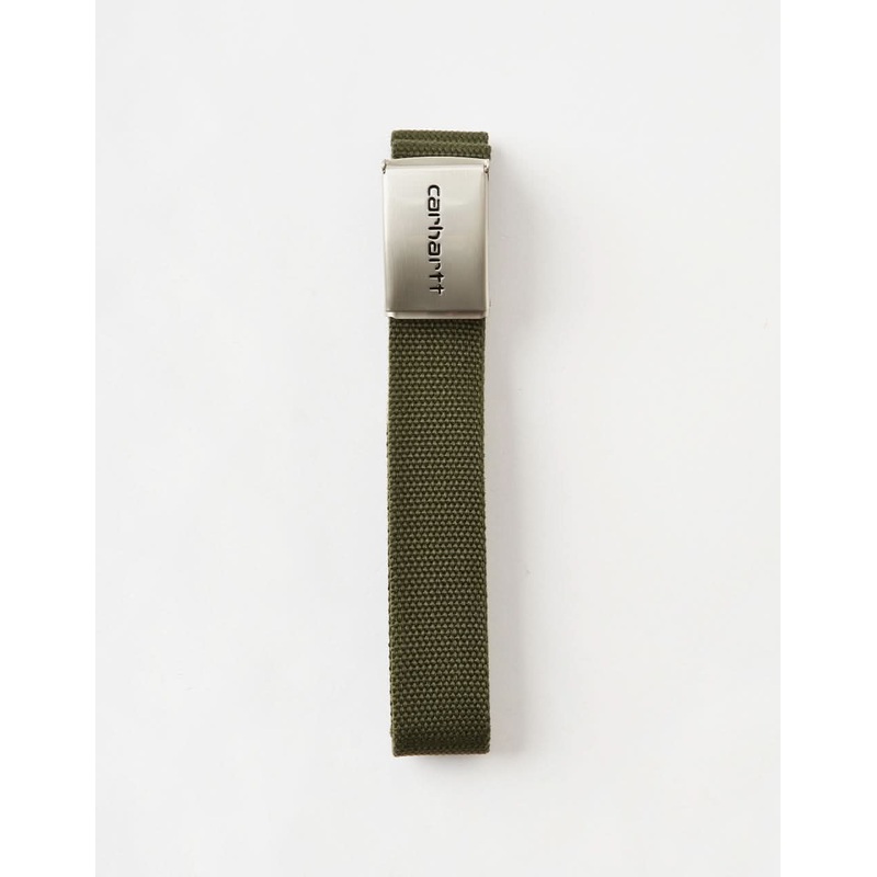 Carhartt WIP Chrome Clip Belt – Office Green