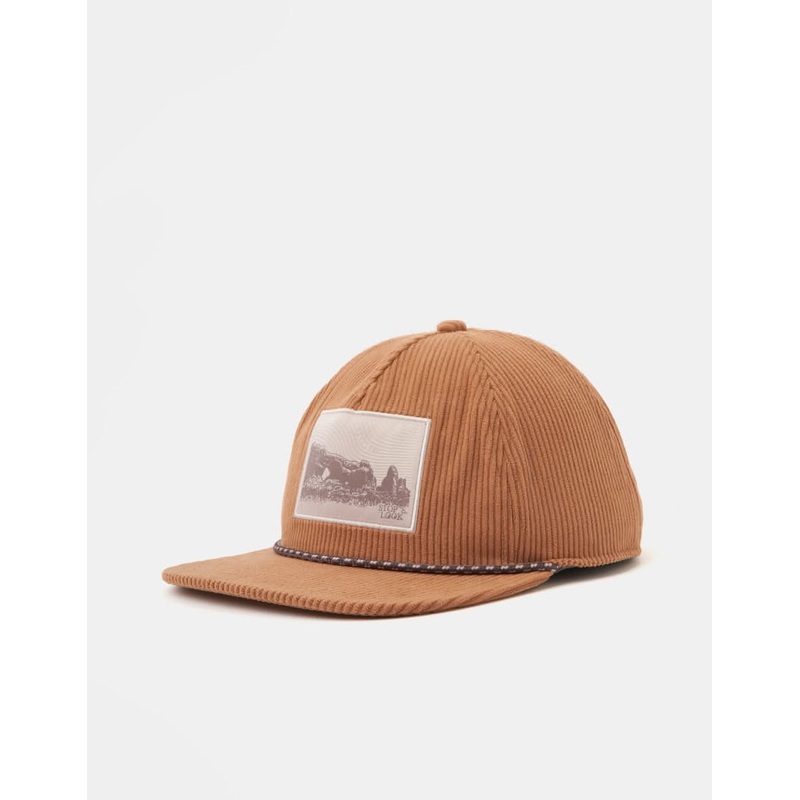 Columbia Packsaddle Corduroy Cap – Camel Brown/Arches