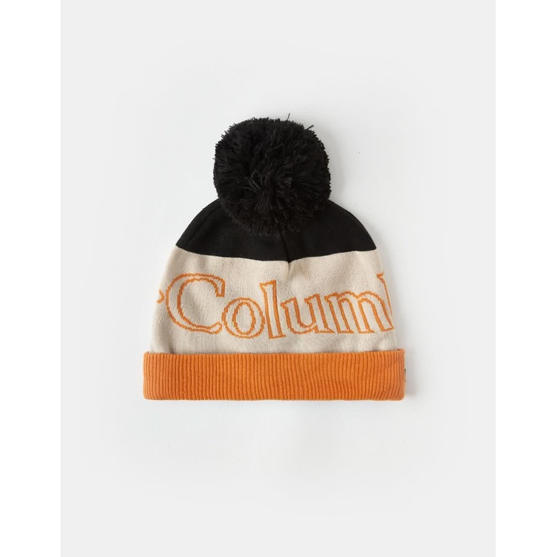 Columbia Polar Powder II Beanie – Black/Dark Stone/Sunstone
