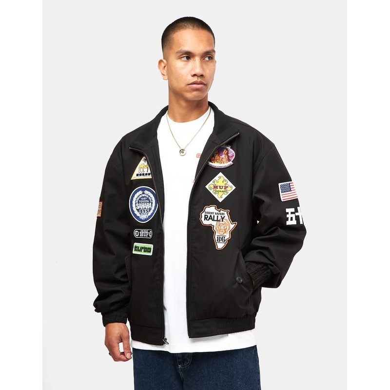 HUF x Toyota Land Cruiser Overland Touring Jacket – Black