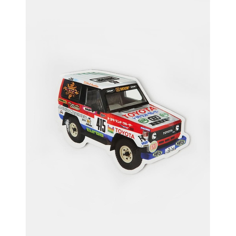 HUF x Toyota Land Cruiser Sahara Rally Magnet – Multi