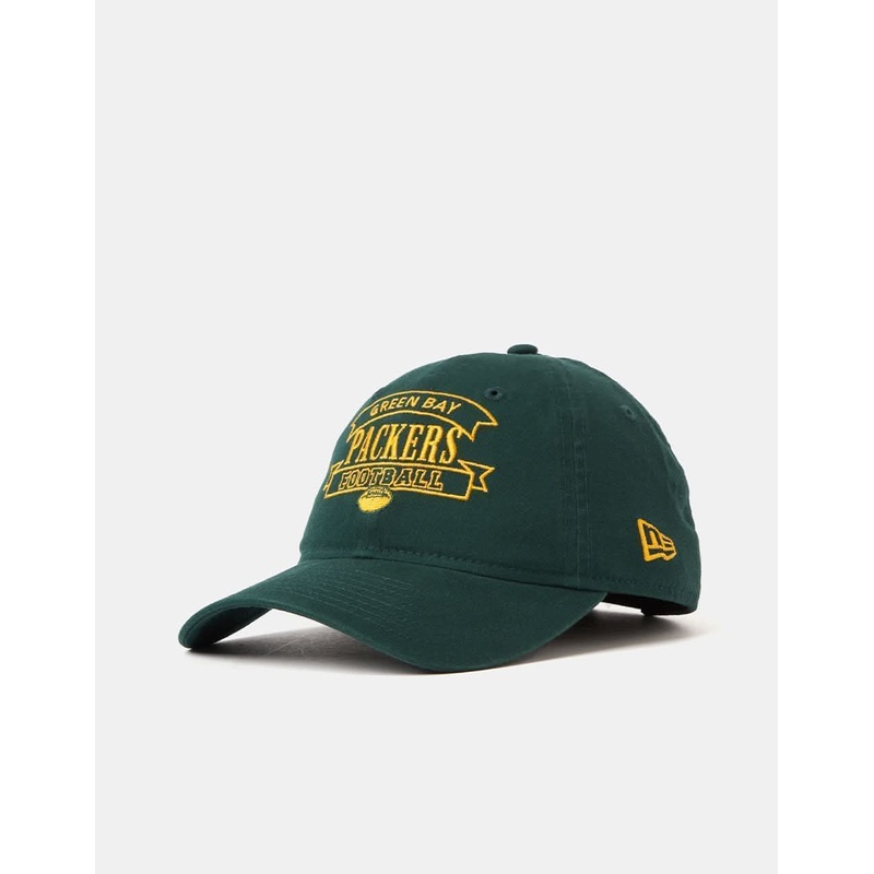 New Era Retro NFL 9TWENTY Green Bay Packers Cap – Dark Green