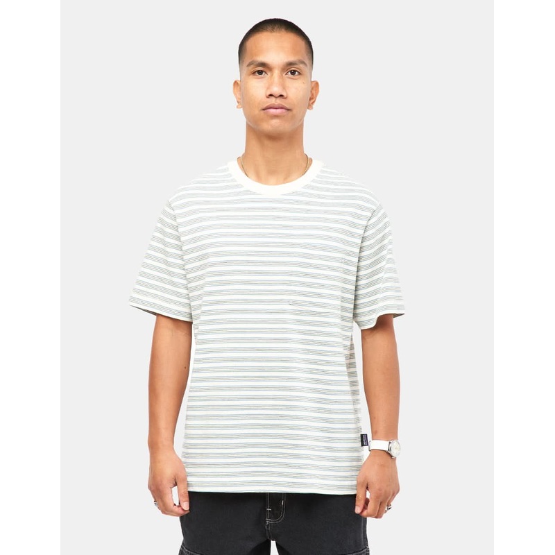 Patagonia Daily Pocket T-Shirt – Hidden Stripe: Natural