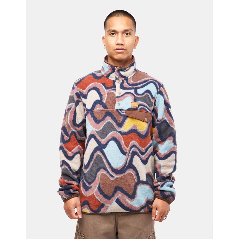 Patagonia Lightweight Synch Snap-T Fleece – Currents: Dulse Mauve
