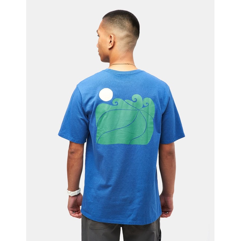 Patagonia Sunrise Rollers Responsibili-Tee – Endless Blue