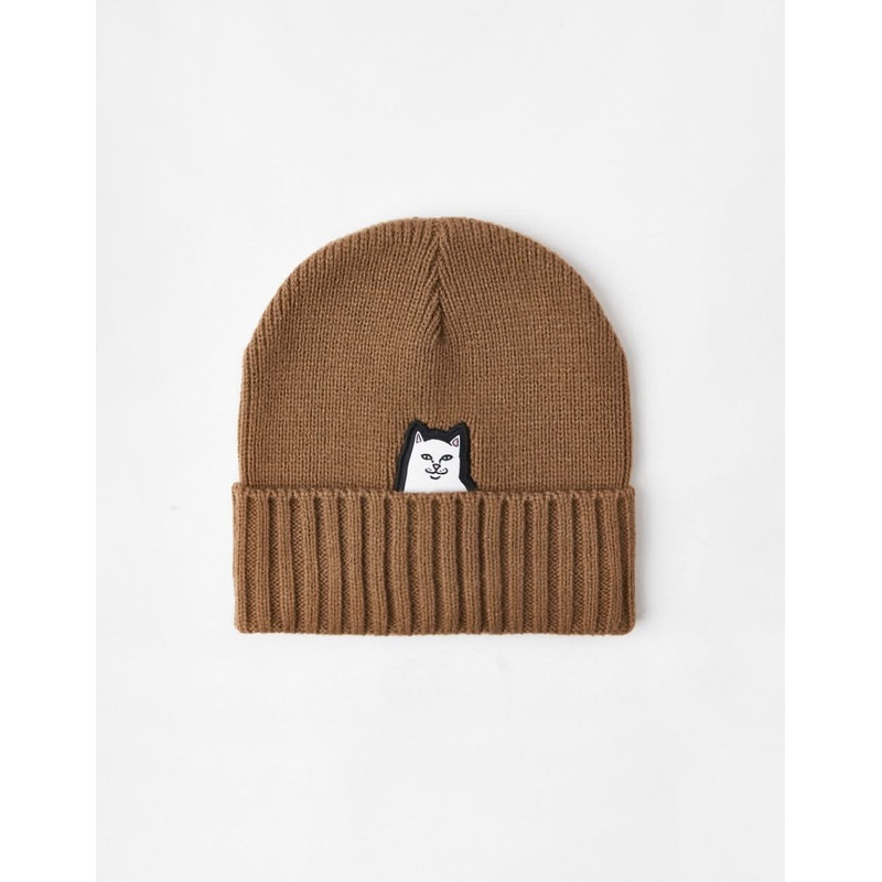 RIPNDIP Lord Nermal Beanie – Brown