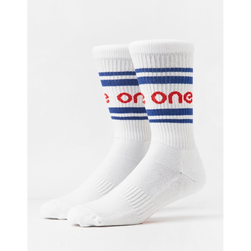 Route One Evermore Crew Socks – White