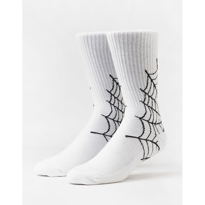 Route One Web Crew Socks – White