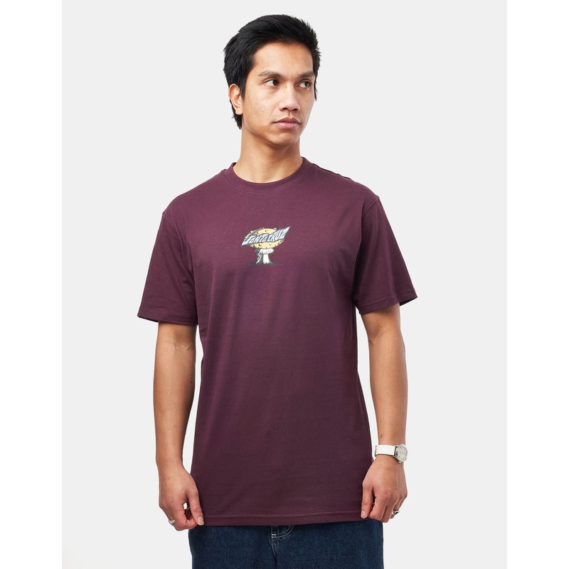 Santa Cruz Winkowski Alien Creep T-Shirt – Blackcurrant