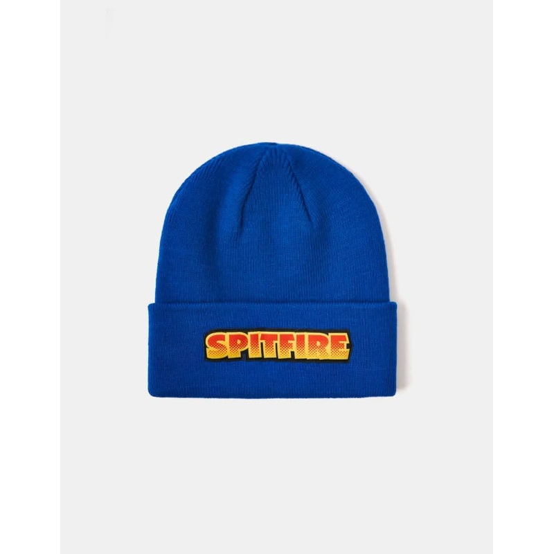 Spitfire Beatdowns Script Cuff Beanie – Royal