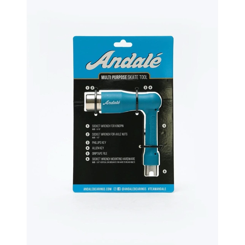 Andal Multi Purpose Skate Tool – Blue