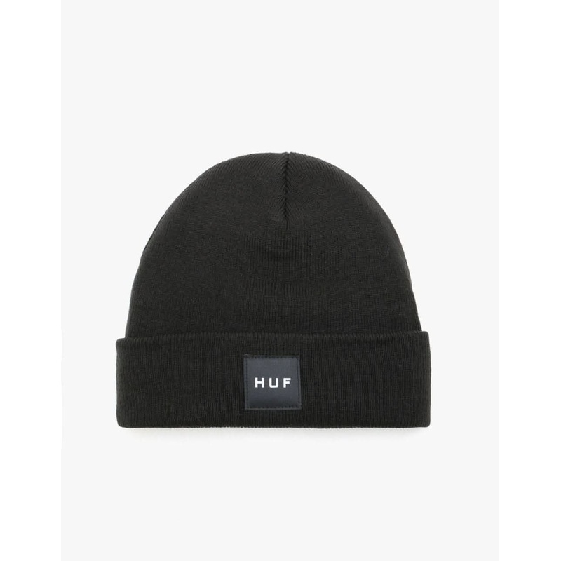 HUF Box Logo Beanie – Black