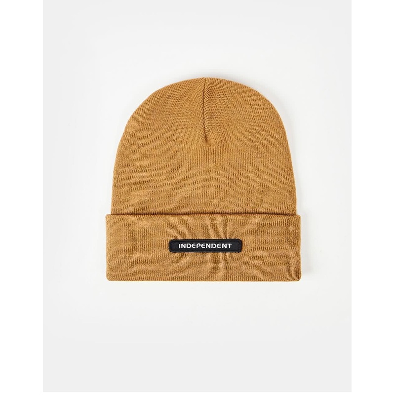 Independent Groundwork Beanie – Saddle Brown