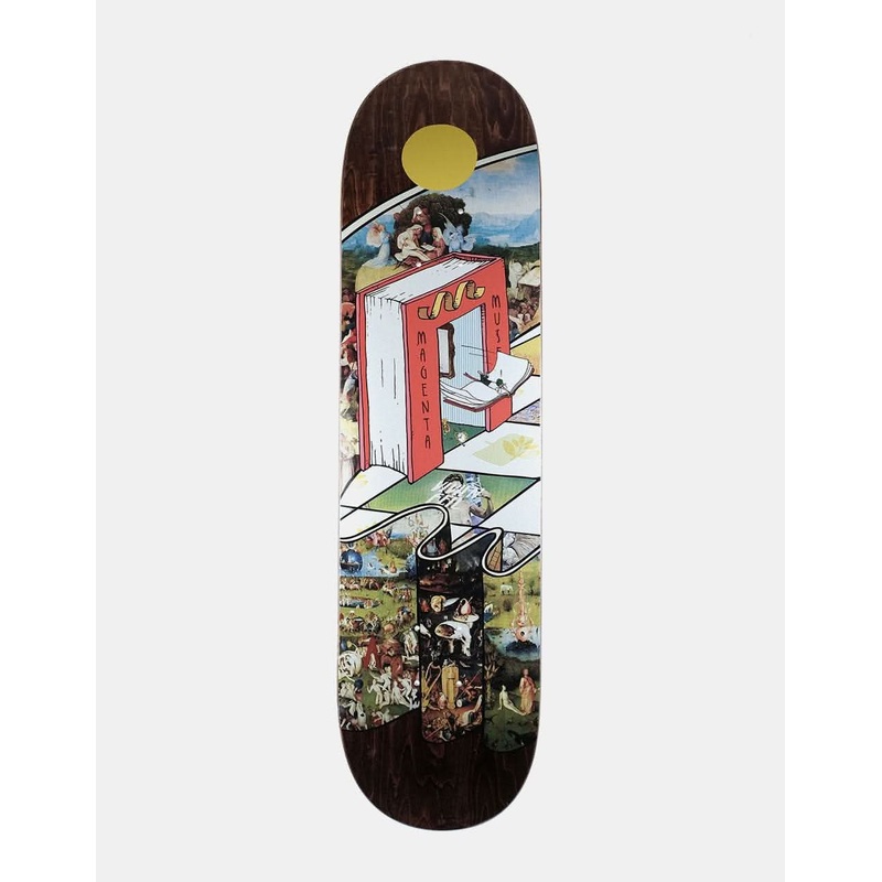 Magenta Feil Museum Series Skateboard Deck – 8″