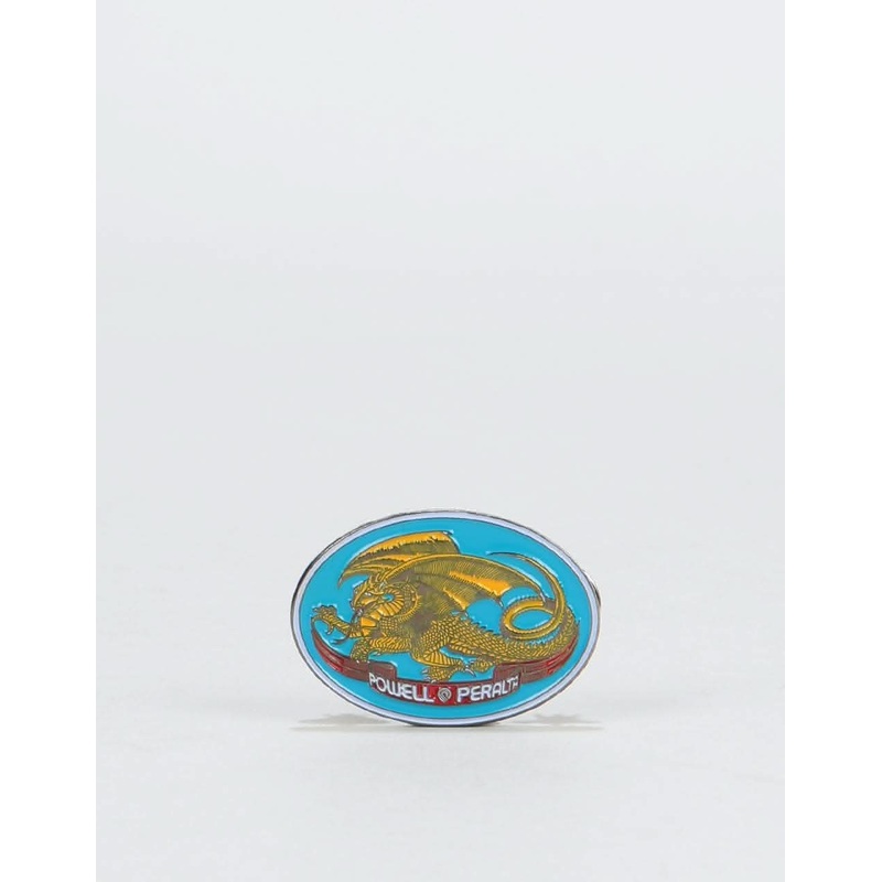 Powell Peralta Oval Dragon Lapel Pin – Multi