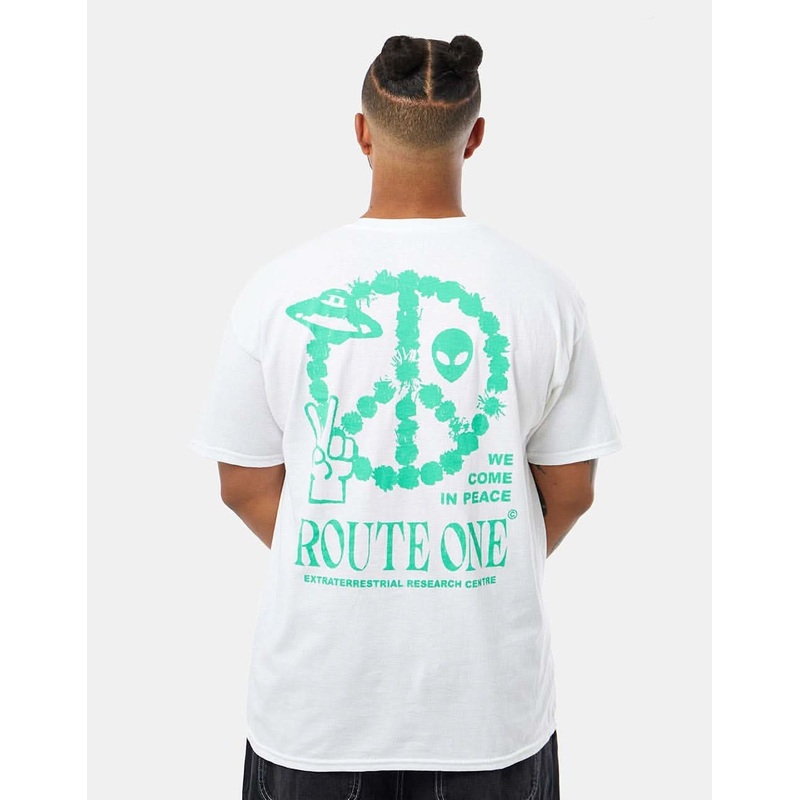 Route One They’re Out There T-Shirt – White