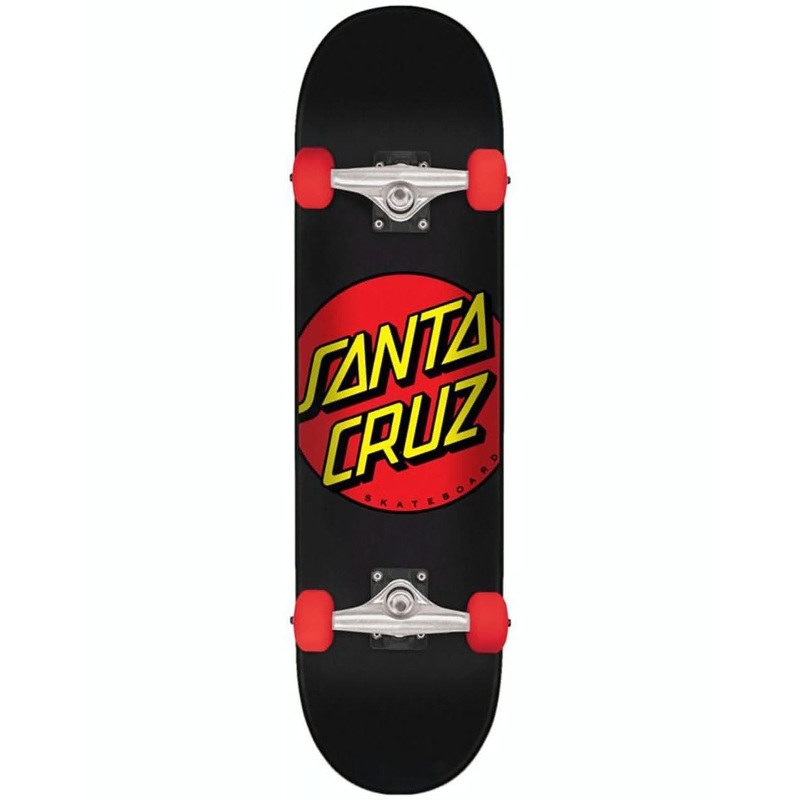 Santa Cruz Classic Dot Sk8 Complete Skateboard – 7.25″
