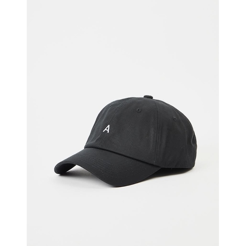 Ahead Worldwide Classic A Curve Strapback Cap – Black