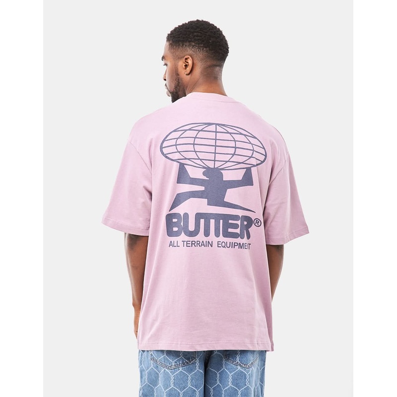 Butter Goods All Terrain T-Shirt – Washed Berry