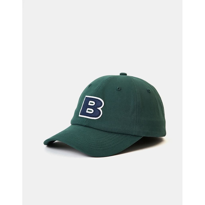 Butter Goods B Logo 6-Panel Cap – Forest