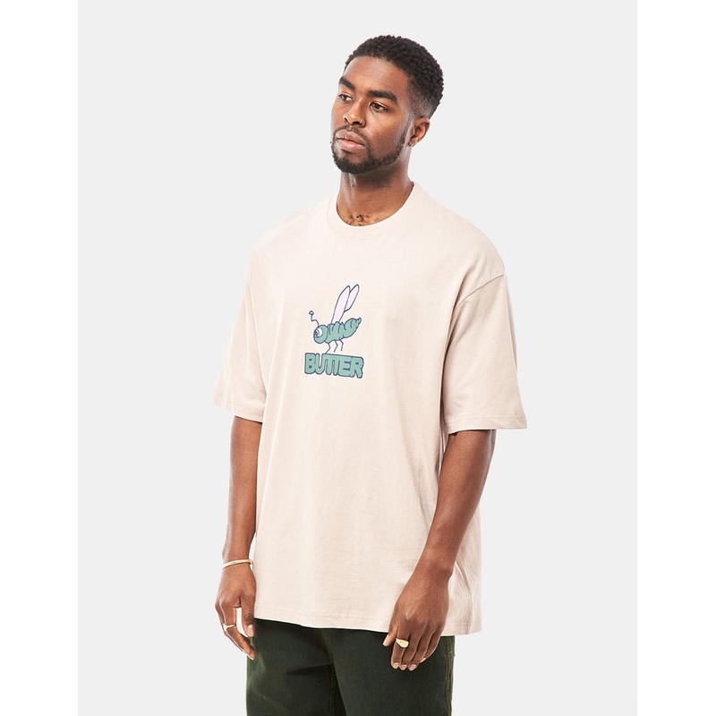 Butter Goods Dragonfly T-Shirt – Sand