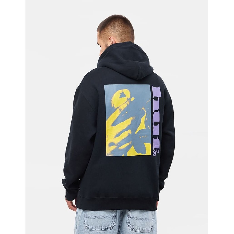 HUF Street Knowledge Pullover Hoodie – Black