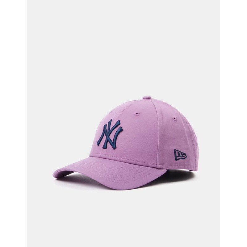 New Era  9Forty New York Yankees League Essential  Cap – Purple Nitro/Navy