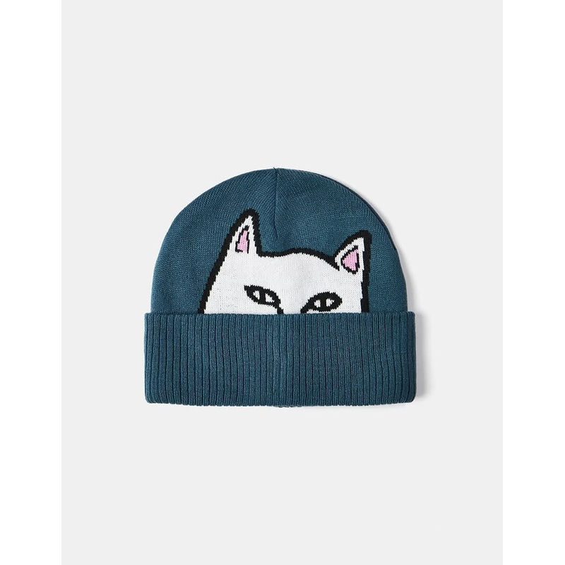 RIPNDIP Peeking Nermal Beanie  – Storm Blue