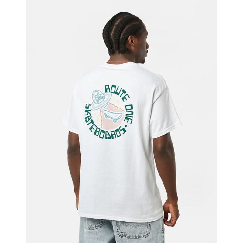 Route One Alien T-Shirt – White