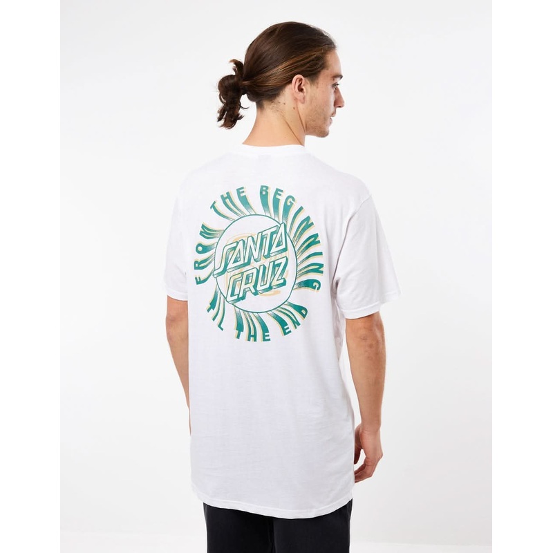 Santa Cruz Beginning Dot T-Shirt – White