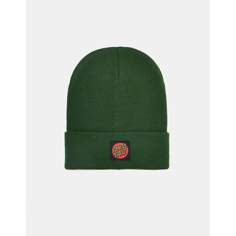 Santa Cruz Classic Label Beanie – Malachite