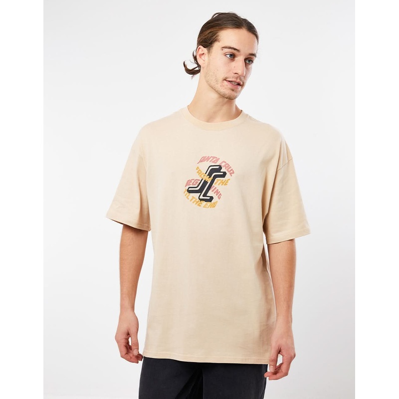 Santa Cruz Forever SC Front T-Shirt – Oat