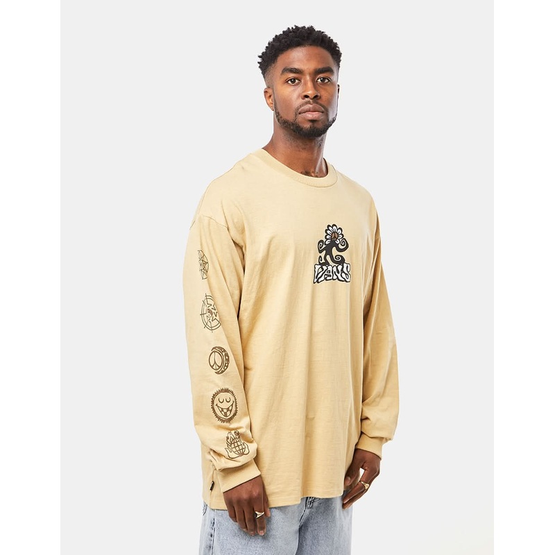 Vans Off The Wall Skate Classic L/S T-Shirt – Taos Taupe