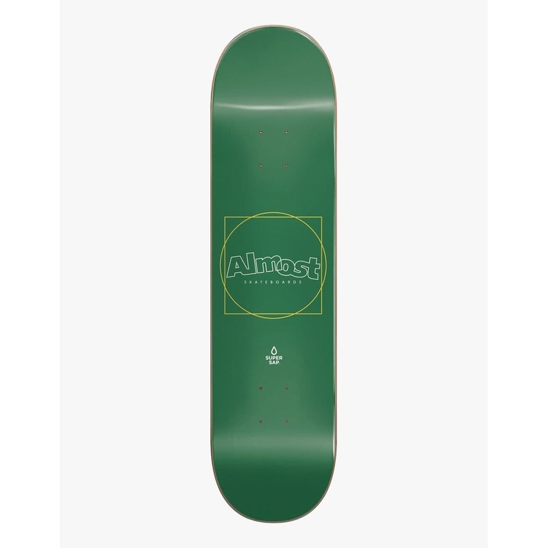 Almost Greener Super Sap R7 Skateboard Deck – 8.25″