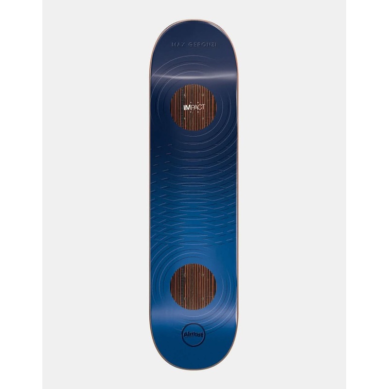 Almost Max Raised Rings Impact Support Skateboard Deck – 8″