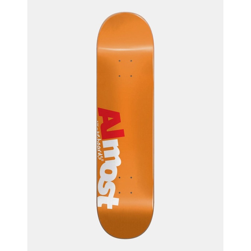 Almost Most Orange Skateboard Deck – 8″