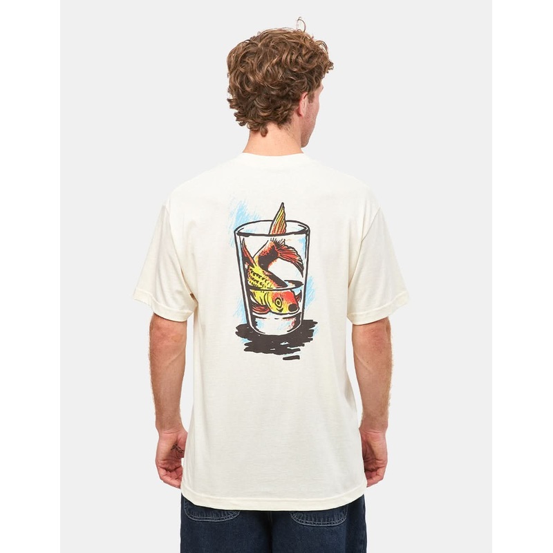Anti Hero Fish Bowl T-Shirt – Cream/Multi